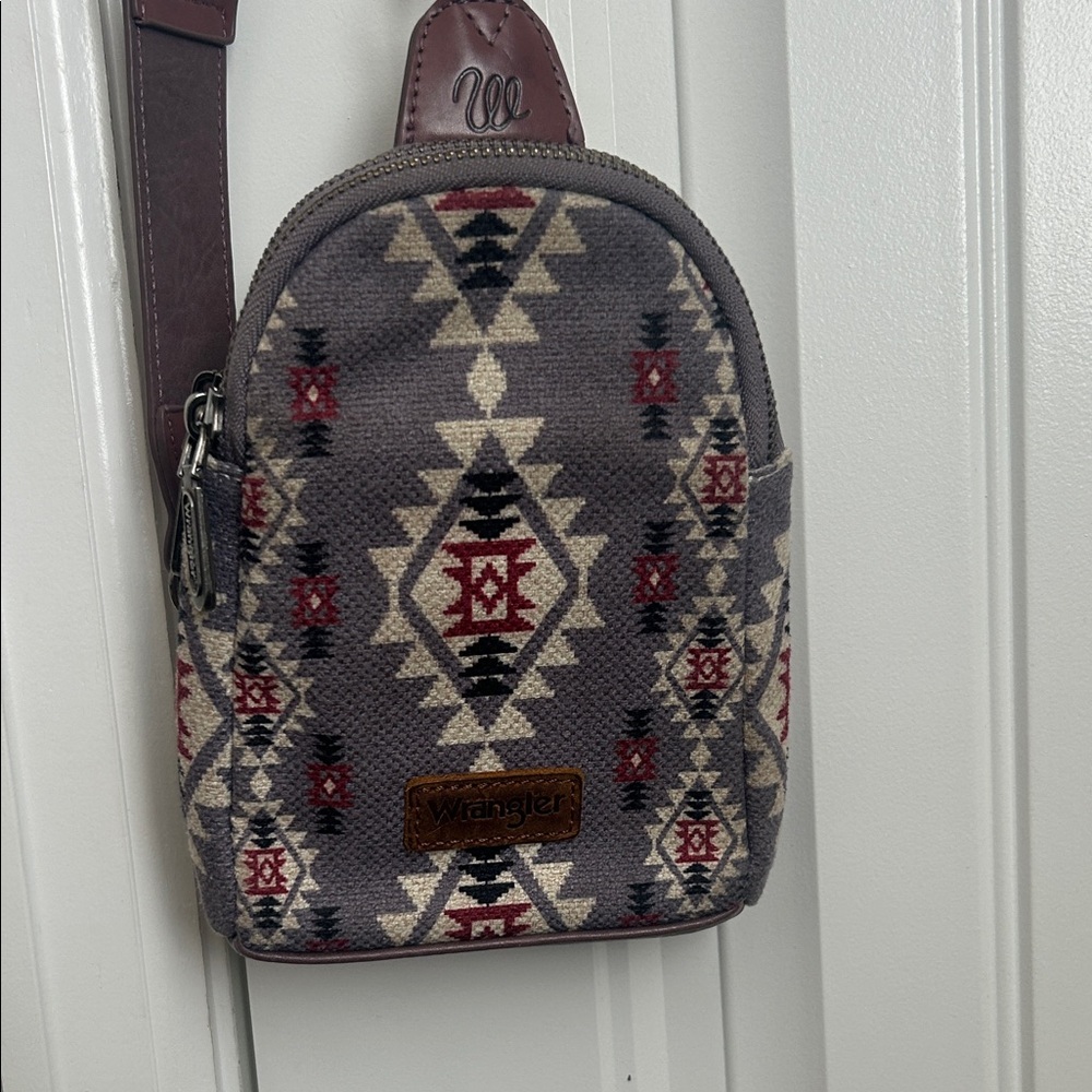 Wrangler Geometric Patterned Small Crossbody